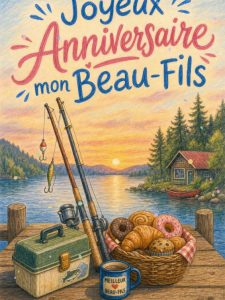 Carte joyeux anniversaire beau-fils animée : un allié pour la vie